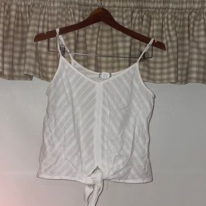 Linen tank top